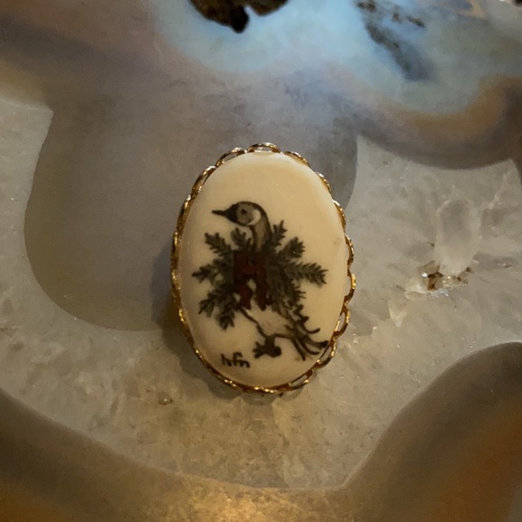 Bundled DNS mallard duck w bow brooch GUC - Picture 10 of 13